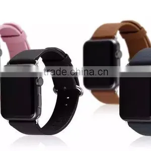 X-Level Elite Series Genuine Leather Watch Band For IWatch Wrist Strap For 38MM Apple Watch MT-4038 thumbnail-1