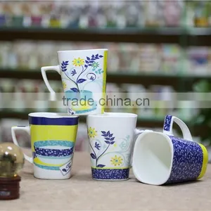 Best Selling Daily Use White Porcelain Mug Ceramic Funny thumbnail-1