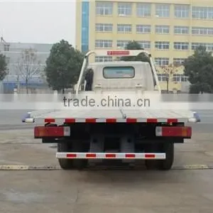 HOT SALE FAW Road Towing Truck Heavy Wrecker With Flat Low Bed thumbnail-2