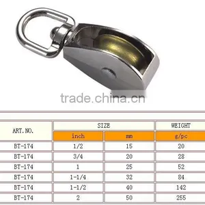 STEEL ELECTRIC GALVANIZED SINGLE SWIVEL PULLY thumbnail-4