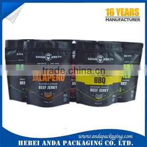 Snack Sachet Plastic Food Pouch Film / Stand up Zipper Bag For Snack Food Packaging thumbnail-5