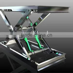 High Quality / Manufacturer/Single Scissor Hydraulic Work Platform thumbnail-1