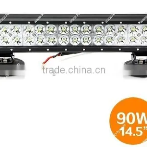 14.5" LED Light Bar Off Road ATV UTV Truck Lights 90W Off Road LED Light Bar thumbnail-2