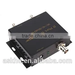 High Quality 2 Way SD/3G/HD SDI Video Splitter 1x2 thumbnail-3