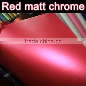 High Quality Chrome Matt PVC Film for Car Body Decoration 1.52*20m thumbnail-1