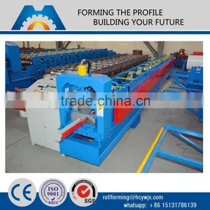 Color Steel Plate Hydraulic Gutter Rolling Machine, Gutter Machinery thumbnail-1