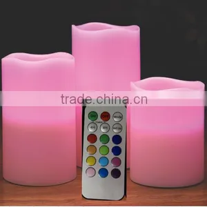 Set of 3 LED Candles With Remote Control thumbnail-6