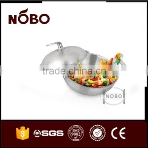 Three Layers of Steel Suit Fry Pan With Lid thumbnail-4