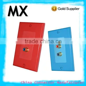 F Connector Electrical Socket Waterproof Socket Rca Wall Plates thumbnail-1