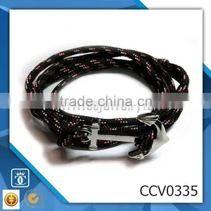 Dragonfly Charm Leather Bracelet Fashion Antique Shape Charm Alloy Bracelet Bracelets Leather Bracelet Stainless Steel thumbnail-1