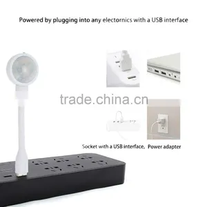 1pcs/pack Mini-Computer Desk Lamp/mobile Power/ USB Charging Small Night Lights Highlight LED Lamp 4 LEDs thumbnail-6