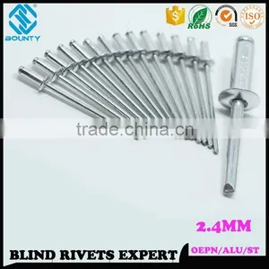 FACTORY 2.4MM ALUMINUM BLIND RIVETS thumbnail-2