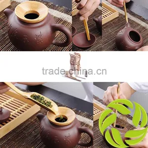 Hand-made Tea Set Tea Knife Chado Bamboo Tea Accessory Tea Clips Gongfu Tea Accessories thumbnail-1