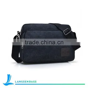 2016 Wholesale Canvas Messenger Bag Shoulder Bag thumbnail-2