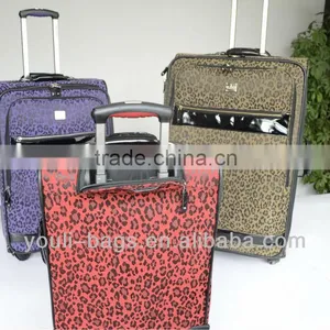 Leopard EVA Trolley Luggage Bag thumbnail-1