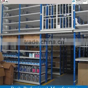Storage Mezzanine Racking System for Auto Parts thumbnail-1