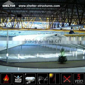Large Removable Portable Ice Rink Tent Cover Ice Word Arena in Winter for Skating thumbnail-1