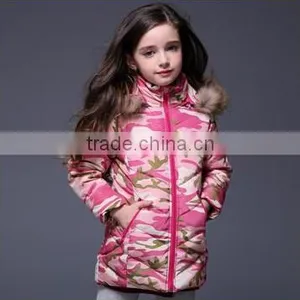 Hot Sale Winter Girls Padded Coats Children Winter Jacket Winter Coat Kids thumbnail-1