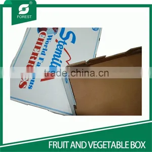 NEW STYLE WHITE CORRUGATED FRUITS PACKAGING BOXES WITH HOILES thumbnail-6