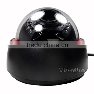 Day/Night Indoor Dome Camera Sony Effio-A 800tvl 2.8-12mm Manual Zoom Lens With OSD Menu Plastic Cover Cctv Dome ir Camera thumbnail-2