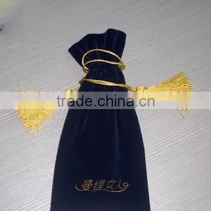Velvet Jewelry Pouches With Tassel thumbnail-1