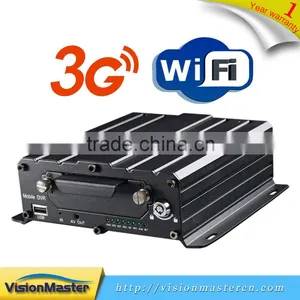 2TB HDD 4ch AHD 720P VGA Output Linux OS GPS 3G WIFI Mobile DVR thumbnail-4