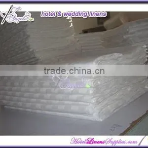8.5cm Checker White Hotel Bed Sheets for 5-star Luxurious Hotels thumbnail-2