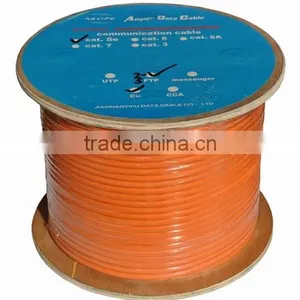 Frankever Braided Wooden Reel Parallel SFTP CAT5E Lan Cable thumbnail-2