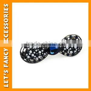 PGHD0335 Boutique Retro Hair Accessory Metal Rhinestone Hair Claw Clips thumbnail-4