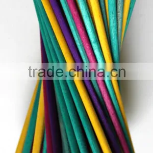 Wholesale Birch Wood Round and Square Sticks for Kids DIY Craft Project thumbnail-5