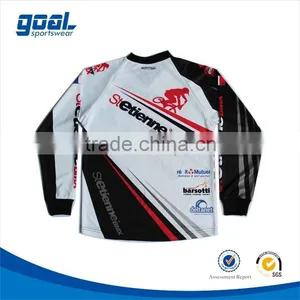 Wholesale Custom Design Adults Bmx Team Racing Shirts for Sale thumbnail-2
