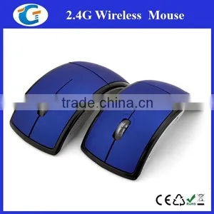 2.4Ghz Foldable ABS CE PC Mouse Computer Cordless thumbnail-3