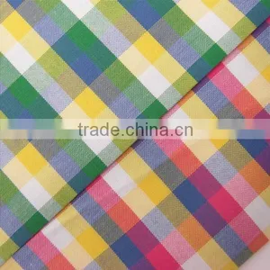 100gsm Plaid Pattern Cotton Shirt Fabric for Wholesale thumbnail-1