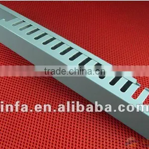 Pvc Floor Cable Trunking Square Slotted Cable Trunking thumbnail-1