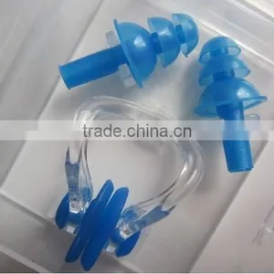 Safty Silicone Swimming Ear Plugs and Nose Clip thumbnail-5