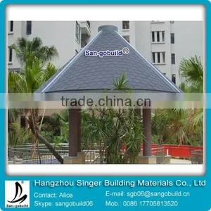 2015 New Design 5-tab Asphalt Shingle ,Fish-scale Asphalt Shingle,Bitumen Asphalt Shingle thumbnail-3