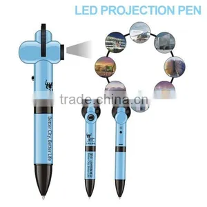 Advertising Gift Pen LED Projector Light up Pen for Promotion thumbnail-1