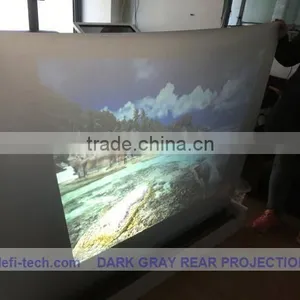 Free Fedex Delivery Cost Holographic Glass Projection Film , Window Display Foil Holographic Screen thumbnail-1