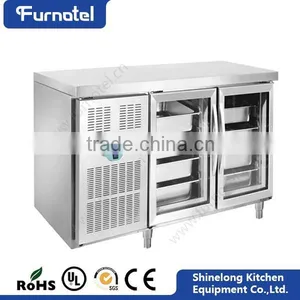 2016 Commercial Supermarket Equipment Cold Drink Undercounter Bar Fridge thumbnail-1