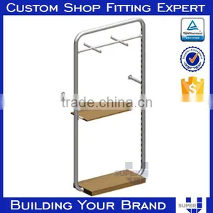 Custom Powder Coated Metal Unique Wall Shelves With Levelers thumbnail-5