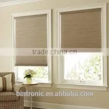 Bintronic Great Light Controlling Electric Honeycomb Shade Track With DC Electric Motor Home Furnishings Taiwan thumbnail-4