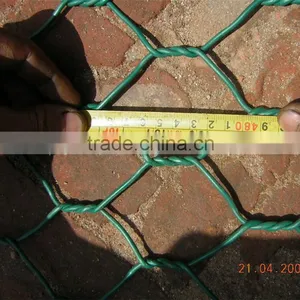 PVC Coated Hexagonal Gabion Mesh For Rockfill Dam thumbnail-1