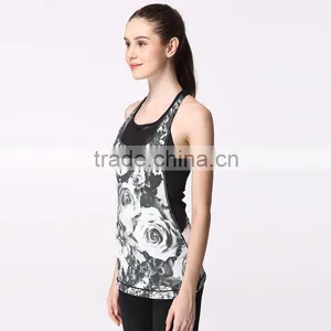 2015 Running Stringer Vest, Popular Nice Design Yoga Vest for Ladies thumbnail-3