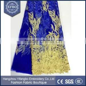 2016 Unique Design Flexible Honeycomb Mesh Lace Fabric For Party Dress thumbnail-2