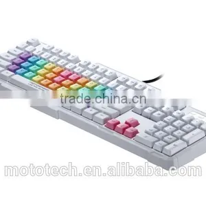 K82 Cherry MX Blue Switch Multi-media Wired USB Mechanical Gaming Keyboard thumbnail-5