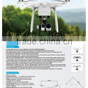 LEDO 2015 Newest Foldable rc Quadcopter Camera ,remote Control Helicopter TE-AF-C thumbnail-4