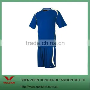 Men's Blue Color Europe Football Jersey/customize Football Jersey thumbnail-1