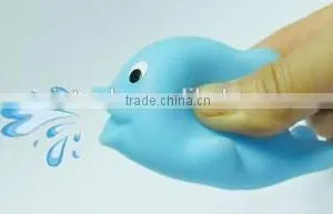 Lovely Squirt Whale Toy Type Custom Rubber Animal Toy thumbnail-1