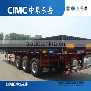 CIMC Tri Axles Side Board Semi Trailer for Sale thumbnail-6