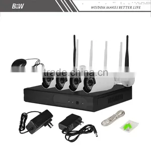 4 Channel ONVIF P2P NVR Kit and 720P IP Bullect Cameras Cctv Surveillance System thumbnail-6